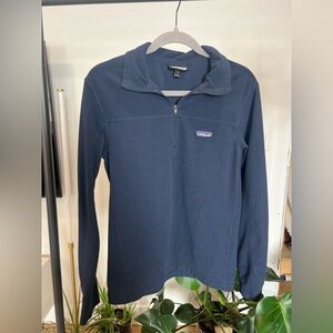 Women’s PATAGONIA Fleece 1/4 Zip Navy* Pullover Sweatshirt
